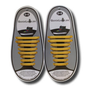Quicklaze silicone shoelace blue