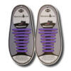 Quicklaze silicone shoelace purple